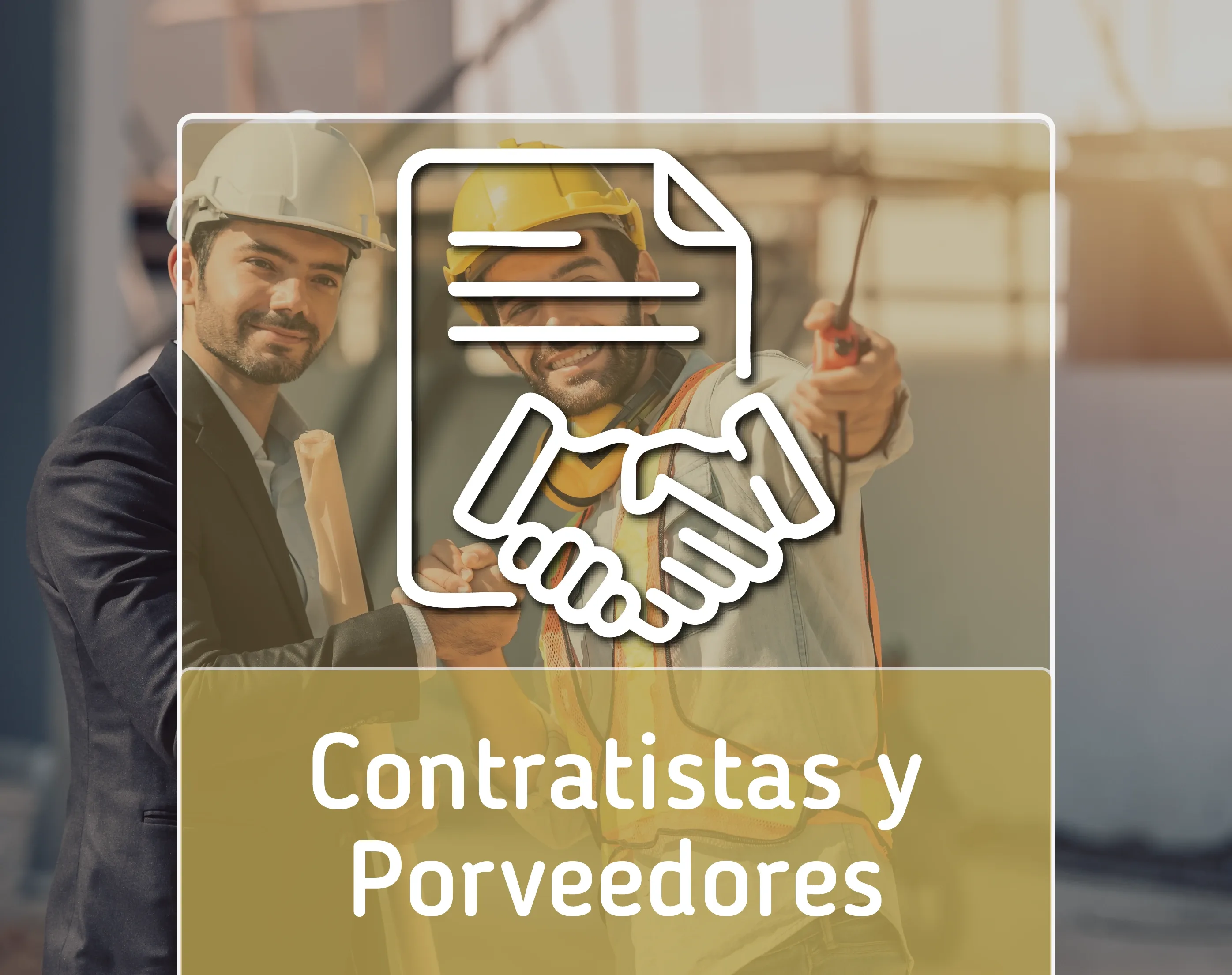Contratistas y Proveedores